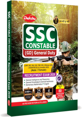 SSC GD Constable Exam Complete Practice Sets Book With Solved Papers For 2026 Exam(Paperback, Chakshu Panel Of Expert)