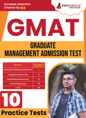 GMAT : Graduate Management Admission Test  - 2024 | 10 Full Length Practice Mock Tests with Free Access to Online Tests(English, Hardcover, unknown)