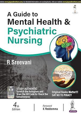 A Guide To Mental Health & Nursing Psychiatric Nursing By R Sreevani(Paperback, R Sreevani)