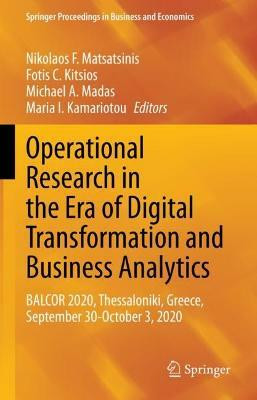 Operational Research in the Era of Digital Transformation and Business Analytics(English, Hardcover, unknown)