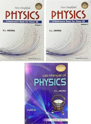 New Simplified Physics Class 12 Cbse Vol 1 And 2 With Lab Manual(Paperback, S.L. ARORA)
