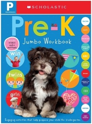 Pre-K Jumbo Workbook: Scholastic Early Learners (Jumbo Workbook)(English, Paperback, Scholastic)