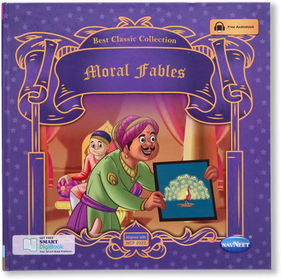 Navneet Best Classic Collection- Moral Fables Vocabulary Words- With Colourful Illustrations- Read aloud stories- Bedtime Stories- Audio Book- Social-Emotional(Paperback, Navneet Education Limited)