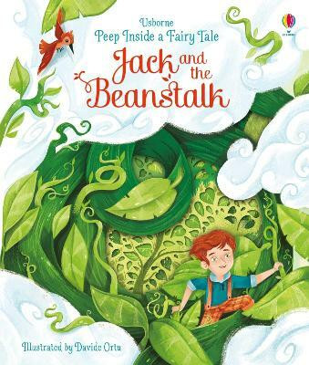 Peep Inside a Fairy Tale Jack and the Beanstalk(English, Board book, Milbourne Anna)