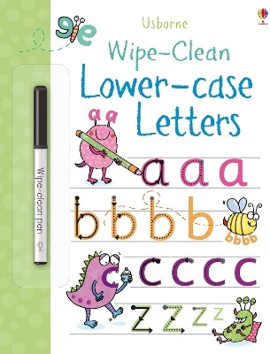 Wipe-clean Lower-case Letters(English, Paperback, Greenwell Jessica)