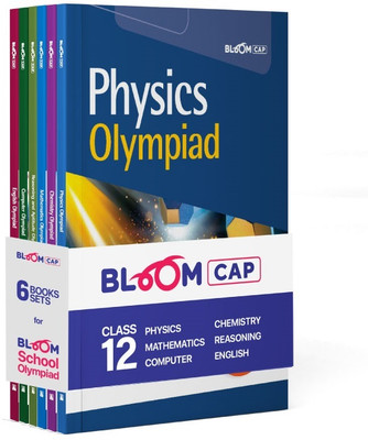 Bloom CAP Olympiad Physics, Chemistry, Mathematics, English, Computer, Reasoning And Aptitude Class 12 (Set of 6 books)(Paperback, Lochan Chandra Gupta)