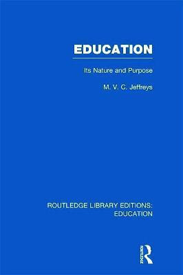 Education (RLE Edu K)(English, Hardcover, Jeffreys M)