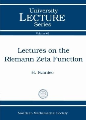 Lectures on the Riemann Zeta Function(English, Paperback, Iwaniec H.)
