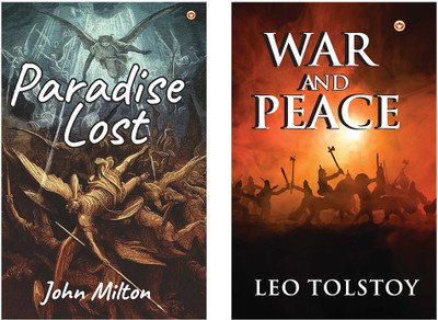 Paradise Lost + War and Peace (Set of 2 Books)(Paperback, John Milton, Leo Tolstoy)