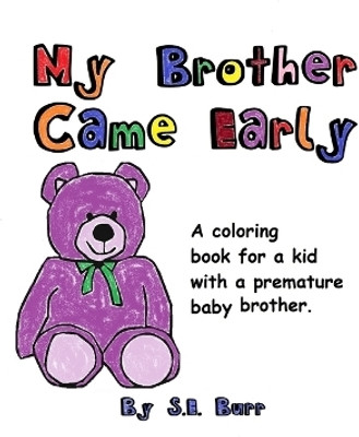My Brother Came Early(English, Paperback, Burr S E)