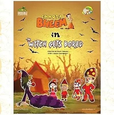 Chhota Bheem in The Witch Gets Bored (Vol 100)(Englsih)(Paperback, Rajiv Chilaka, Sonam Shekhawat)