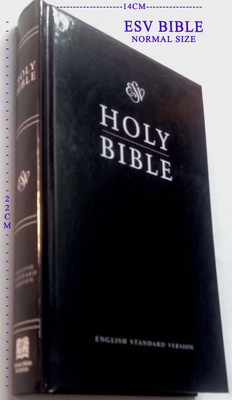 Holy Bible English| ESV VERSION-NORMAL SIZE|BS-
WHITE edge(Hardcover, word of God)