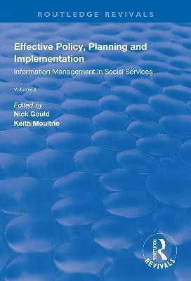 Effective Policy, Planning and Implementation(English, Paperback, Gould Nick)