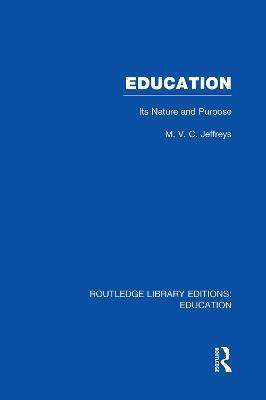 Education (RLE Edu K)(English, Paperback, Jeffreys M)
