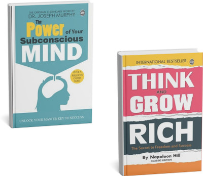 Combo of 2 Life-Changing Books: Think and Grow Rich & Subconscious Mind(BOOK, SHINILIFESTYLE)