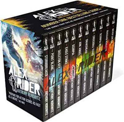 ALEX RIDER COLLECTION 11 BOOKS BOX SET (BWD)(Paperback, Anthony Horowitz)