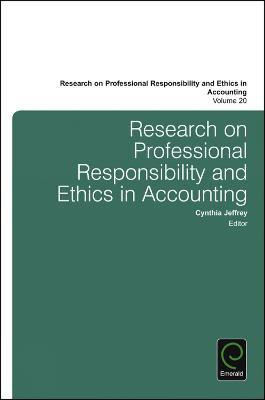 Research on Professional Responsibility and Ethics in Accounting(English, Hardcover, unknown)
