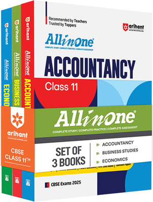 All In One Combo Class 11th Accountancy, Business studies, Economics, for CBSE Exam 2025 (Set of 3 Books)(Paperback, Richa Makkar , Gargi Jain, Dr. Sapna Malik, Pratima Jain Roy) All In One Combo Class 11th Accountancy, Business studies, Economics, for CBSE Exam 2025 (Set of 3 Books)(Paperback, Richa Makkar , Gargi Jain, Dr. Sapna Malik, Pratima Jain Roy)