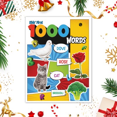 Pw My First 1000 Words Book  - Kid's alphabet ABC book with 1 Disc(English, Paperback, Arora Parul)