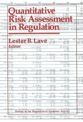 Quantitative Risk Assessment in Regulation(English, Paperback, unknown)