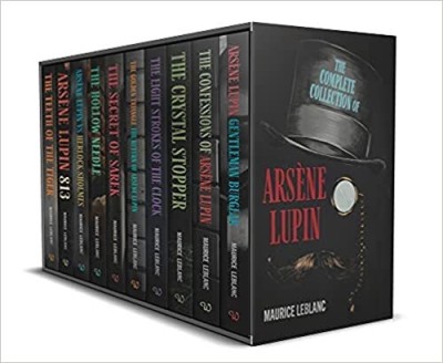 The Complete Collection of Arsène Lupin 10 Books Box Set by Maurice LeBlanc(Gentleman Burglar, The Confessions, The Crystal Stopper, The Fight Strokes of the clock & More)(Paperback, Maurice Leblanc) The Complete Collection of Arsène Lupin 10 Books Box Set by Maurice LeBlanc(Gentleman Burglar, The Confessions, The Crystal Stopper, The Fight Strokes of the clock & More)(Paperback, Maurice Leblanc)