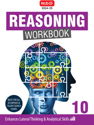 MTG Olympiad Reasoning Workbook Class 10 - Enhances Lateral Thinking & Analytical Skills, Reasoning Workbook For SOF Olympiad & Talent Search Exam(English, Paperback, unknown)