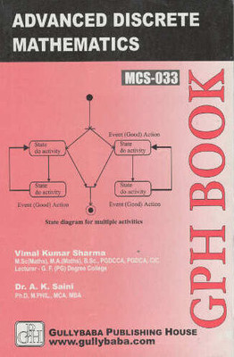 MCS-033 Advanced Discrete Mathematics(English, Paperback, Sharma Vimal Kumar Dr)