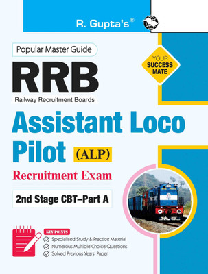 RRB: Assistant Loco Pilot (ALP) 2nd Stage CBT�Part A Recruitment Exam Guide(English, Paperback, RPH Editorial Board)