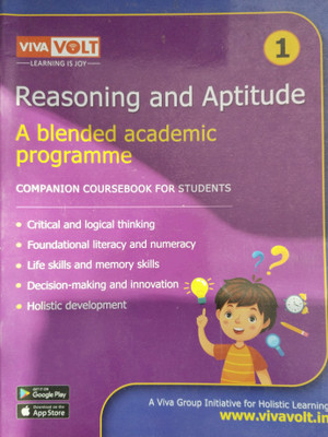 Reasoning and Aptitude A Blended Academic Programme Class 1(Paperback, K.P. Singh)