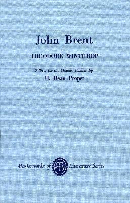 John Brent(English, Paperback, Winthrop Theodore)