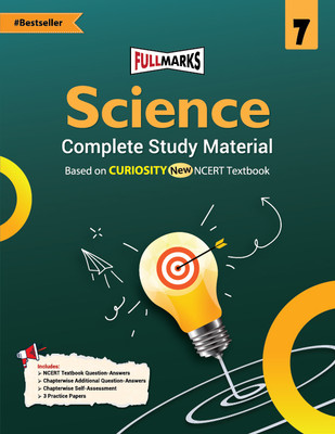 Full Marks Science Complete Study Material Class 7 | Based on CURIOSITY New NCERT Textbook and CBSE Syllabus | Includes Chapterwise Summary, Solved Q/A, Practice Papers and More(Paperback, Full Marks) Full Marks Science Complete Study Material Class 7 | Based on CURIOSITY New NCERT Textbook and CBSE Syllabus | Includes Chapterwise Summary, Solved Q/A, Practice Papers and More(Paperback, Full Marks)