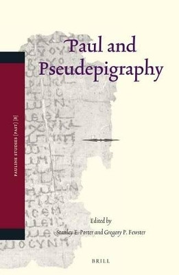 Paul and Pseudepigraphy(English, Electronic book text, unknown)