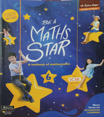 Be A Marths Star Class 6 ICSE(Pepper back, Monica capoor)
