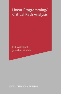 Critical Path Analysis and Linear Programming(English, Electronic book text, Wisniewski Mik)