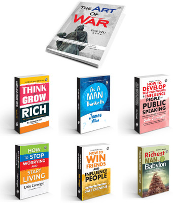 The Complete Guide to Prosperity & Confidence : Think & Grow Rich, The Art of War, How to Win Friends & More Classic English Novel - 7 Books for Personal Growth & Success(Paperback, Napoleon Hill, Dale Carnegie, George S. Clason, SUN TZU, James Allen)