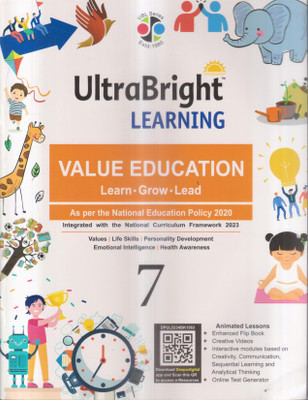 ULTRA BRIGHT LEARNING VALUE EDUCATION -7(Paperback, SR. SHALINI)