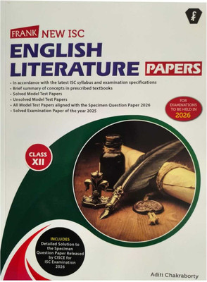 Frank Isc English Literature Papers (2025) Class XII (Edition2025 Edition)(English, Hardcover, unknown)