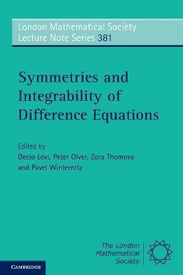 Symmetries and Integrability of Difference Equations(English, Paperback, unknown)