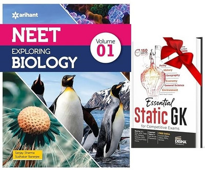 NEET Exploring Biology Volume 1 & STATIC GK(Paperback, Sanjay Sharma)