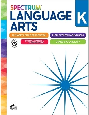 Spectrum Language Arts Workbook, Grade K(English, Paperback, Spectrum)