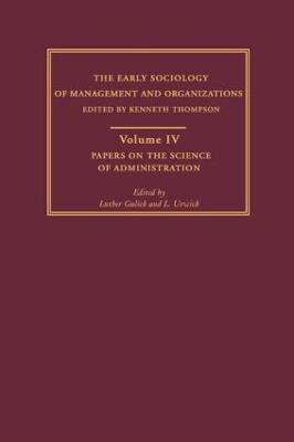 Papers on the Science of Administration(English, Hardcover, unknown)
