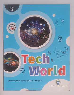 Edugrow tech world book 3(Paperback, S. K. Gaur)