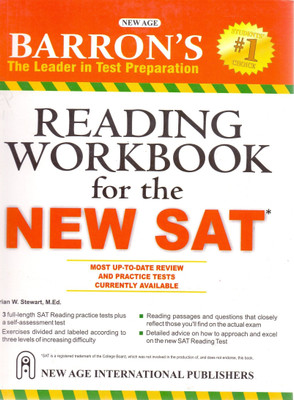 Barrons Reading Workbook for the New SAT(English, Paperback, Brian W. Stewart)