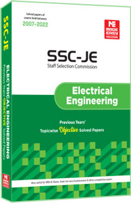SSC : JE Electrical Engineering 2023- Previous Year Objective Solved Papers- 1(Paperback, MADE EASY Editorial Board)