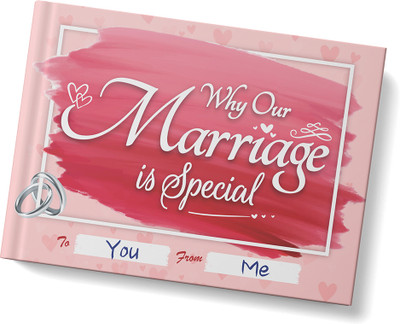 Why Our Marriage Is Special | Fill-in-the-blank Gift Journal for Husband & Wife | Occasions: Wedding & Couples Anniversaries, Valentines Day | SoulScripted Books(Hardcover, SoulScripted Books)