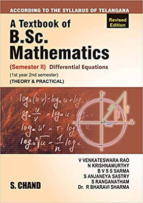 A Textbook of B.Sc. Mathematics: Semester II (Differential Equations)(Paperback, S.CHAND, COMPANY LTD.)