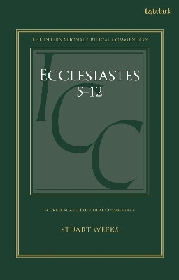 Ecclesiastes 5-12(English, Paperback, Weeks Stuart Dr)