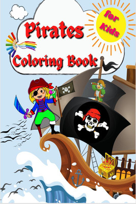 Pirates Coloring Book For Kids(English, Paperback, Cucus Surus)