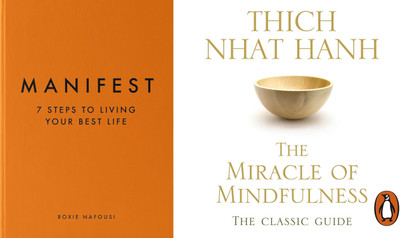 Manifest 7 Steps To Living Your Best Life + The Miracle Of Mindfulness(Paperback, Nafousi Roxie, Hanh Thich Nhat)