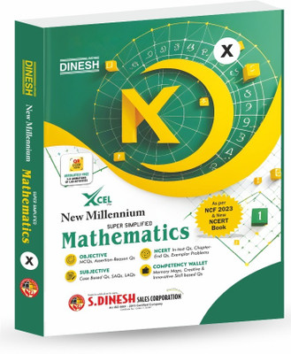 DINESH New Millennium Mathematics Book for Class 10 (2025-2026 Session) | Complete CBSE Syllabus with NCERT Solutions + Exemplar Problems(Paperback, O.P. Arora, V.K. Bhandari, Dinesh Publication)
